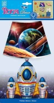 Стикеры LDA 3702 Светильник ракета, ROOM Decor