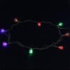 СНОУ БУМ Гирлянда электр. 4м, 25LED, с насадками "Призма", RG/RB хамелеон, авторежимы, 220В 381-078