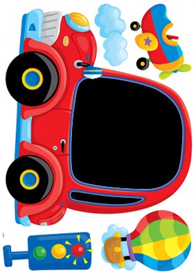 Стикеры RDA 6504 Доска д/мела автомобиль, ROOM Decor