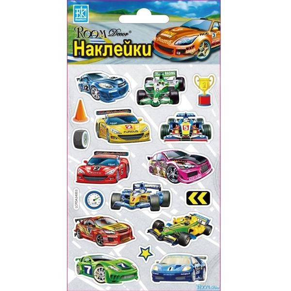 Стикеры LCPDA 34003 Гоночные машинки-мини ROOM Decor  