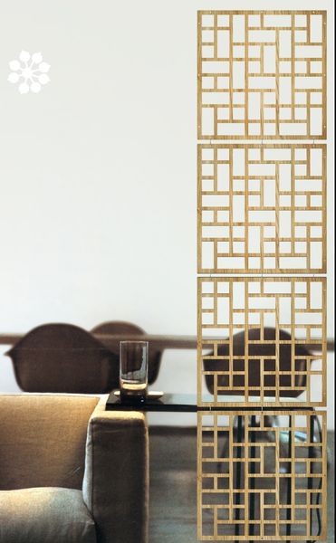 Стикеры DECO 054-SD Деревянная решетка (светлый), ROOM Decor  АКЦИЯ